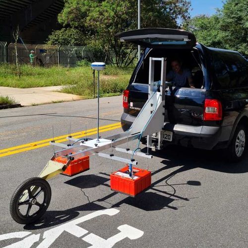 Equipamentos de georadar GPR da Oriti Solutions aplicado a rodovia