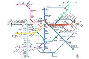 mapa da rede de metro de são paulo